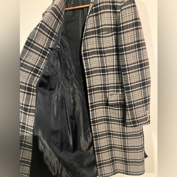 Ralph Lauren Purple Label cashmere blend chesterfield coat 40 - Picture 3 of 7